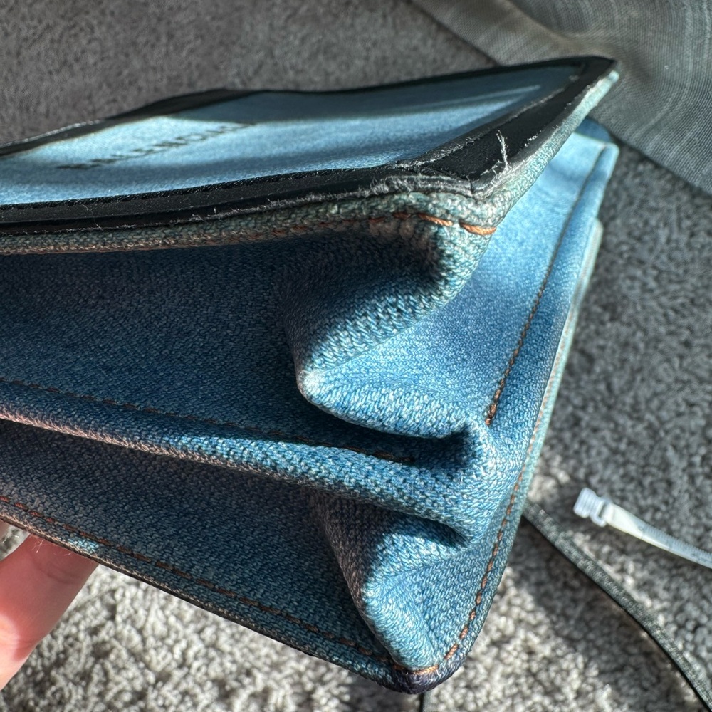 Balenciaga Denim Crossbody Bag - Picture 12 of 16